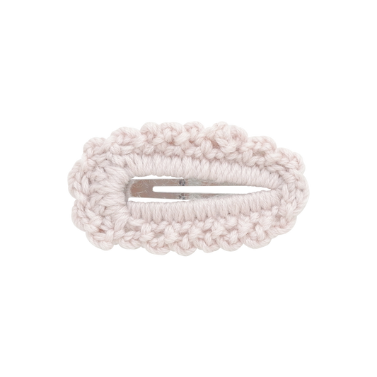 Blush Cream - Knitted Clip