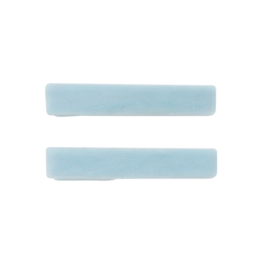 Baby Blue -Velvet Clip