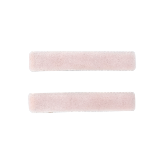 Baby Pink - Velvet Clip