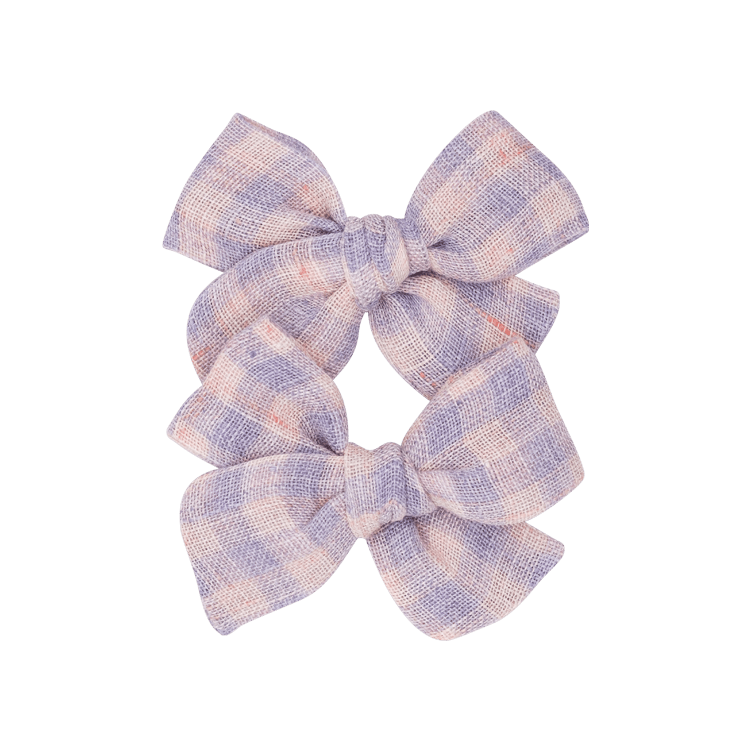 Gingham Mermaid – Petit Pinwheel Bow