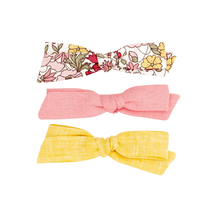 Pink Garden – Classic Knot Bow Set
