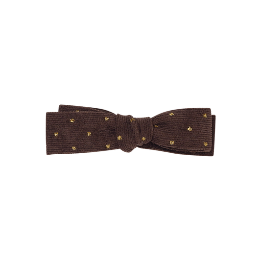 Walnut Corduroy - Classic Knot Bow