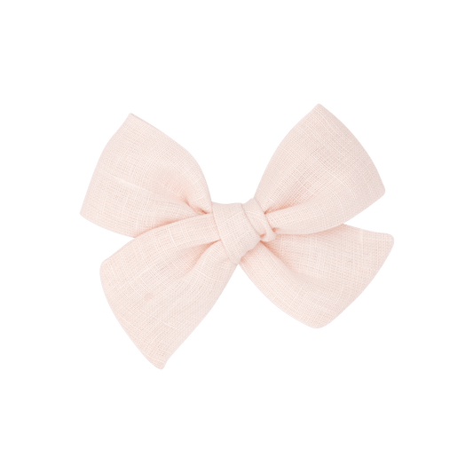Baby Pink – Large Pinwheel Bow
