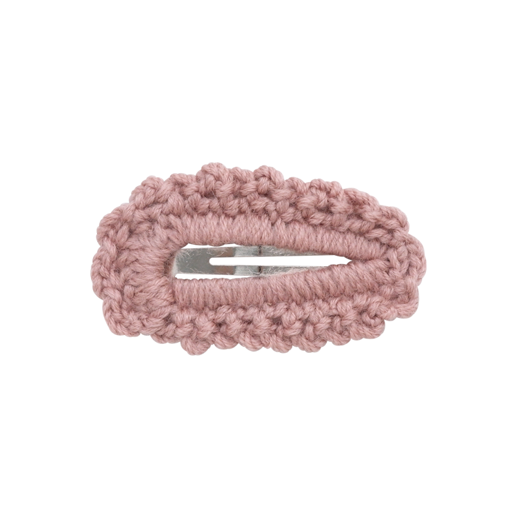 Dusty Rose - Knitted Clip