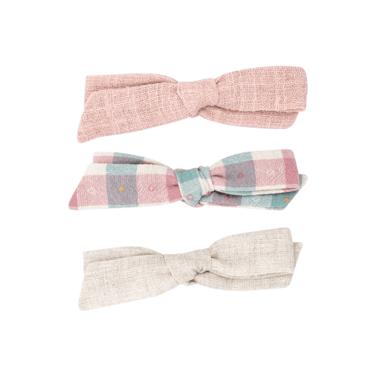 Cotton Candy – Classic Knot Bow Set