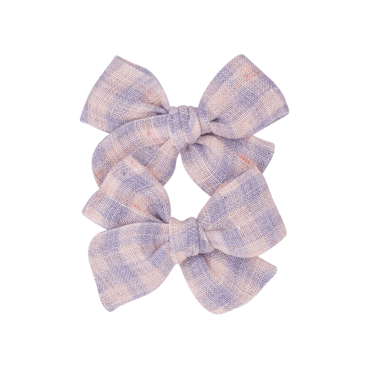 Gingham Mermaid – Petit Pinwheel Bow