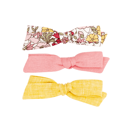 Pink Garden – Classic Knot Bow Set