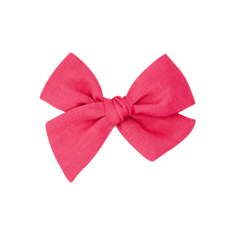 Sharp Pink – Large Pinwheel Bow