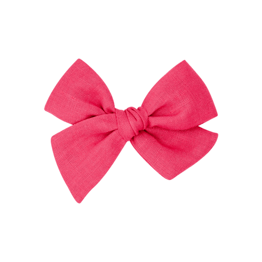 Sharp Pink – Large Pinwheel Bow