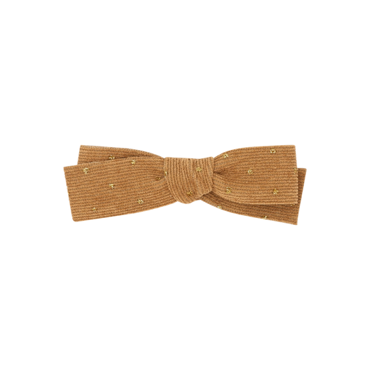 Chestnut Corduroy - Classic Knot Bow