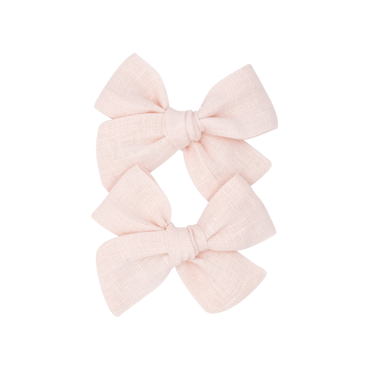 Baby Pink – Petit Pinwheel Bow