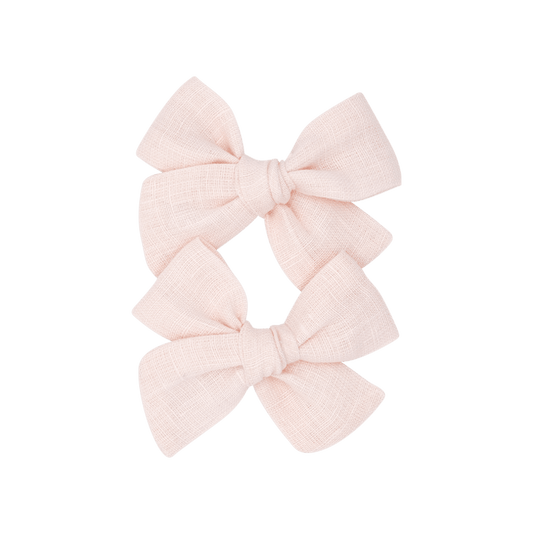 Baby Pink – Petit Pinwheel Bow